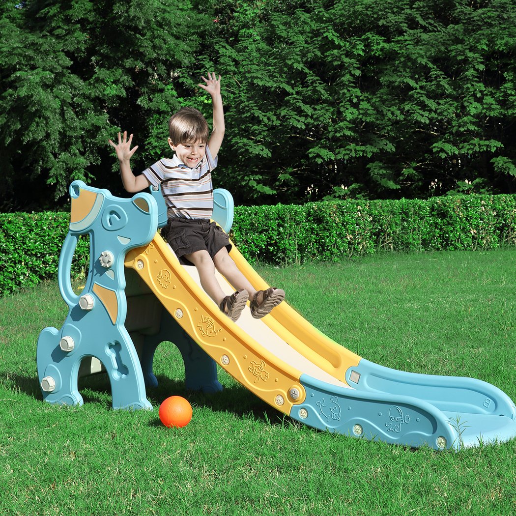 kids products Kids Slide 160cm Extra Long Play Set Blue
