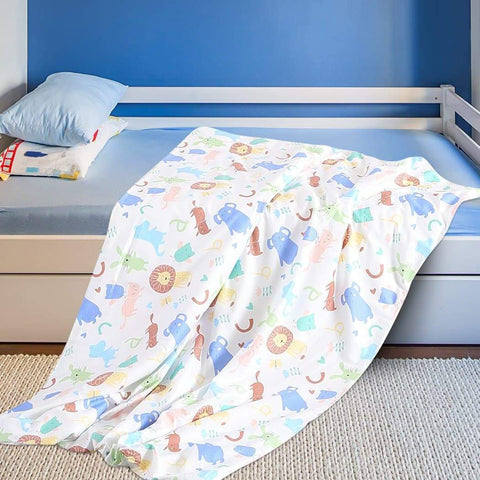 kids products Kids Warm Weighted Blanket Cartoon Print Cover