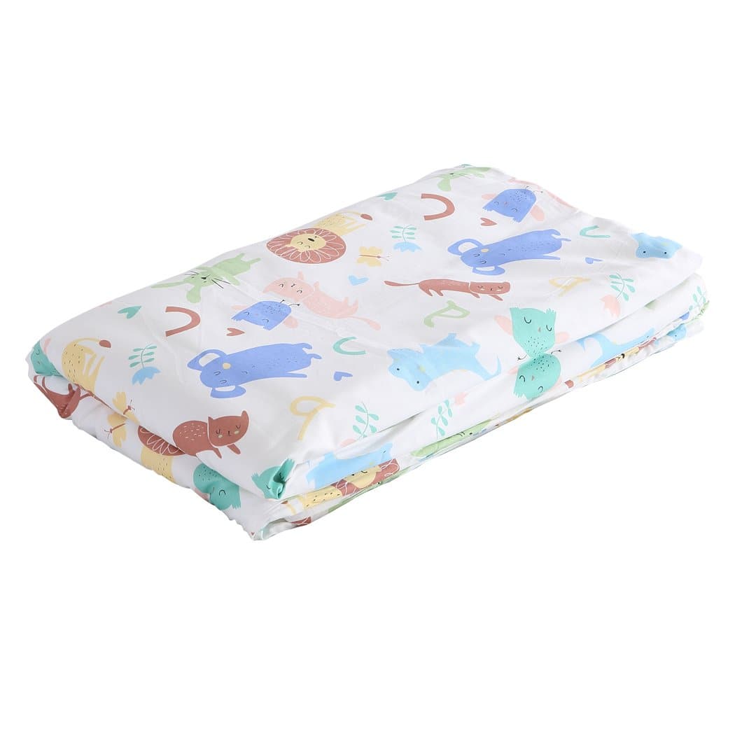 kids products Kids Warm Weighted Blanket Cartoon Print Cover