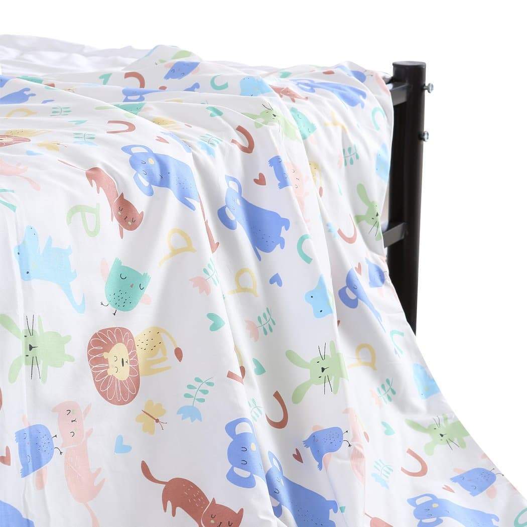 kids products Kids Warm Weighted Blanket Cartoon Print Cover