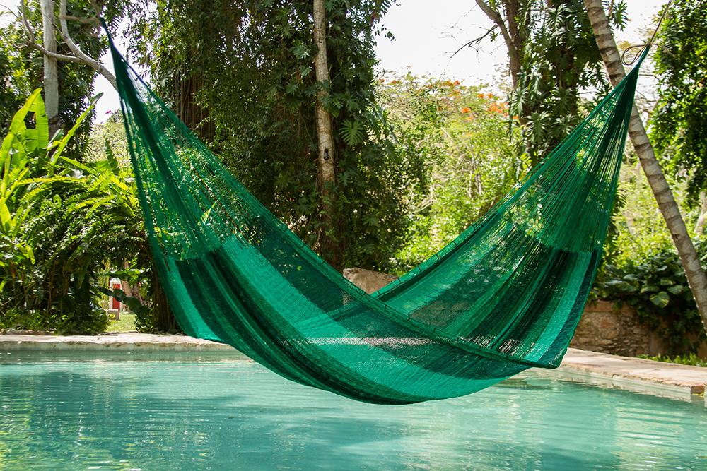Home & Garden King Nylon Plus Hammock in Fresch Garden