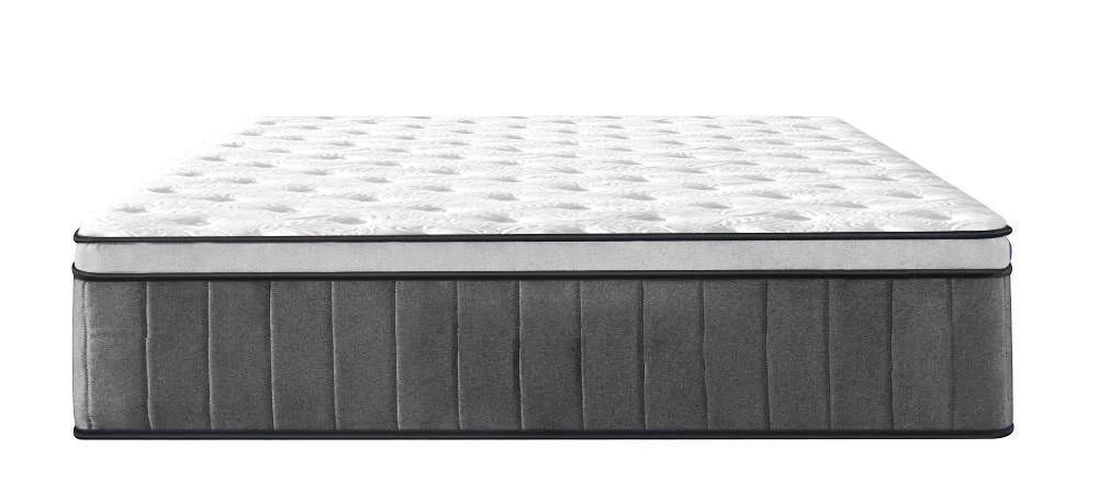 bedding King Size Cooling Gel Tri-Foam Spring Euro Mattress