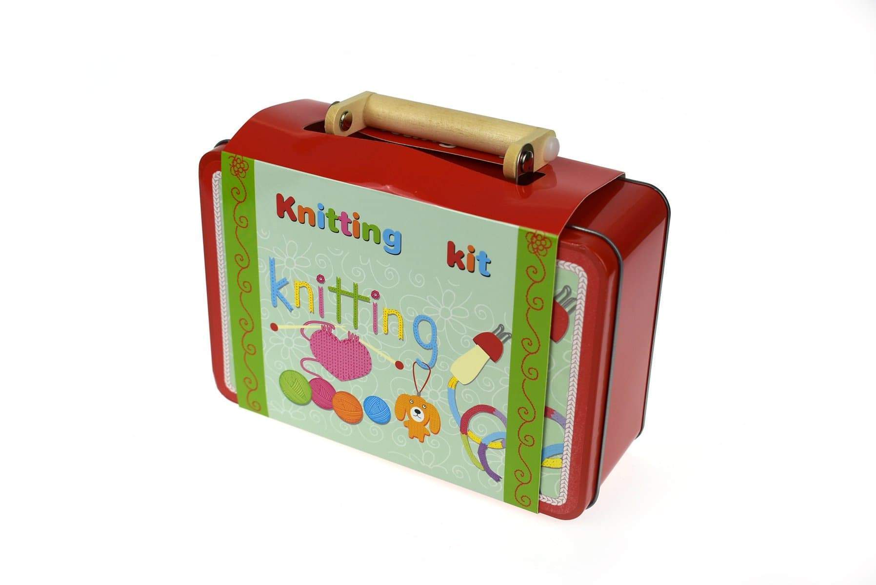 toys for infant Knitting Kit In Tin Case