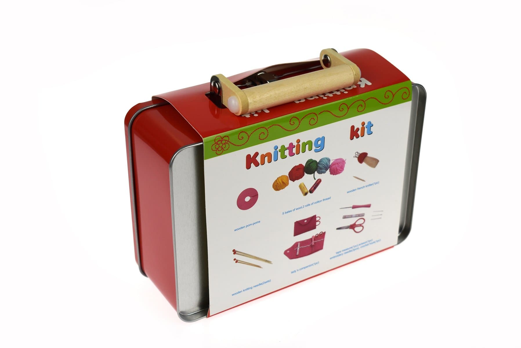 toys for infant Knitting Kit In Tin Case
