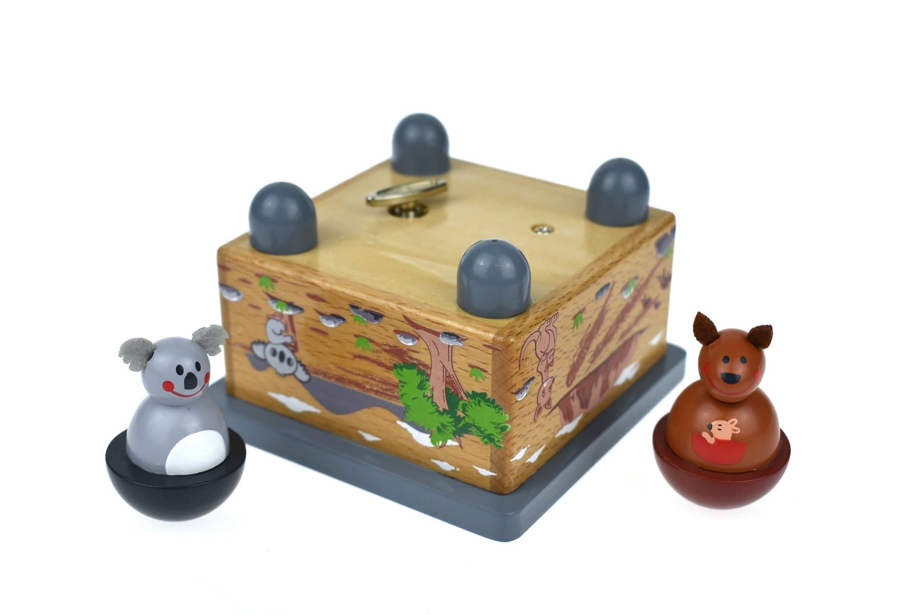 toys for infant Koala & Kangaroo Music Box