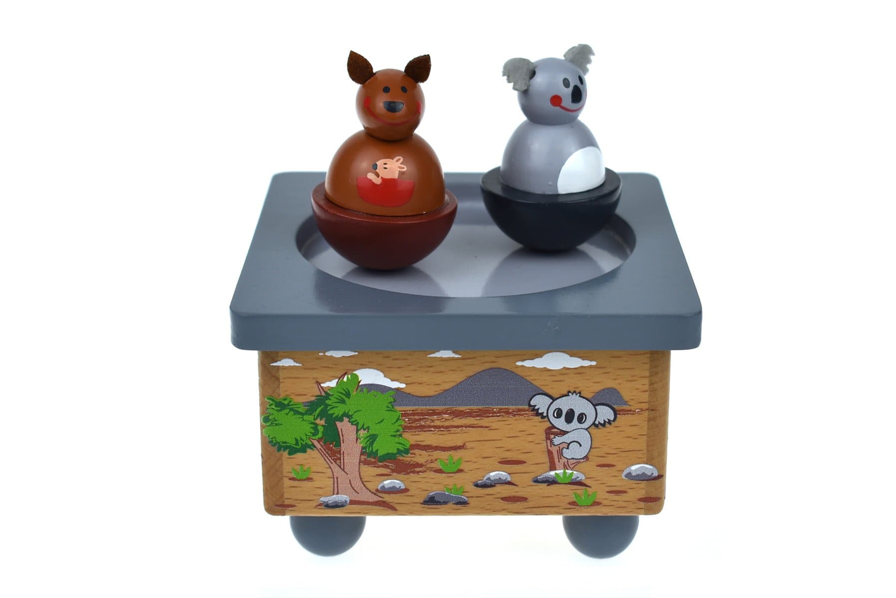 toys for infant Koala & Kangaroo Music Box