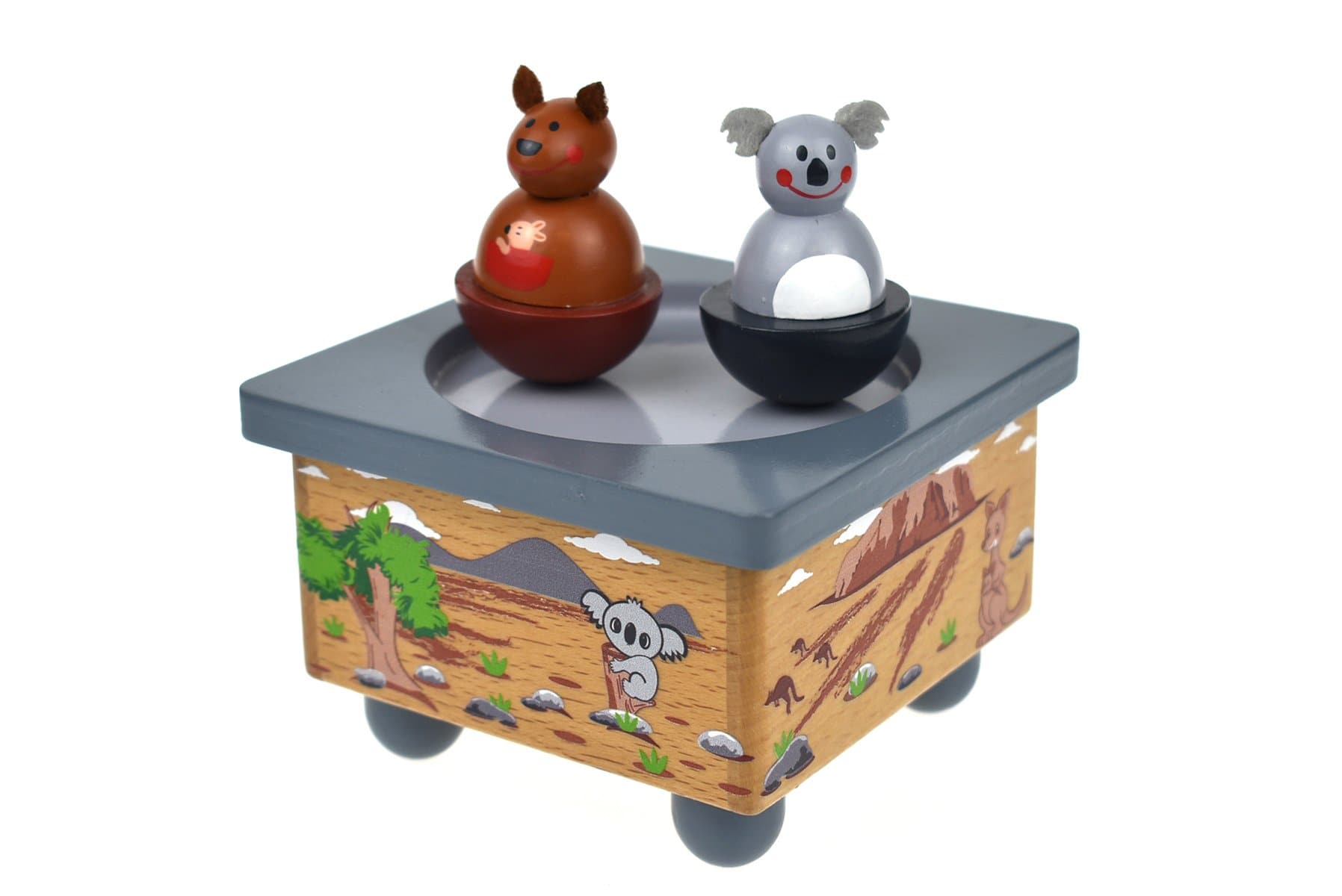 toys for infant Koala & Kangaroo Music Box
