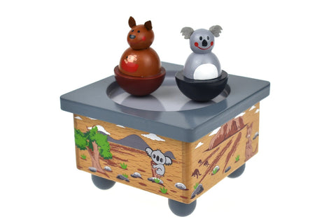 toys for infant Koala & Kangaroo Music Box