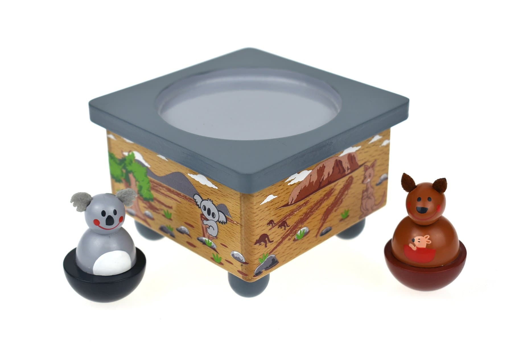 toys for infant Koala & Kangaroo Music Box