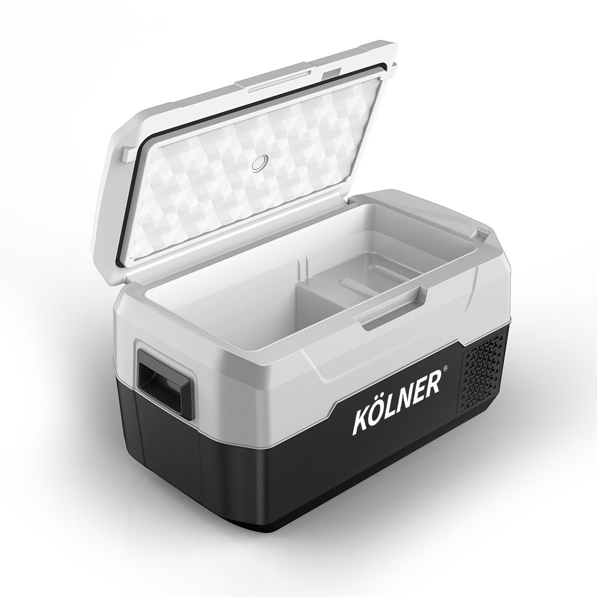 camping Kolner 20L Portable Fridge Cooler Freezer Camping Food Storage Black