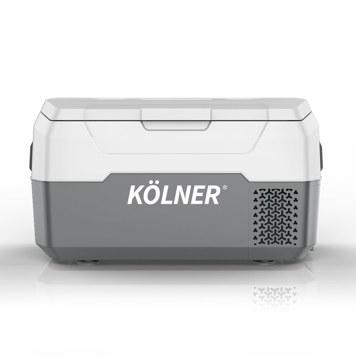 camping Kolner 20L Portable Fridge Cooler Freezer Camping Refrigerator Grey