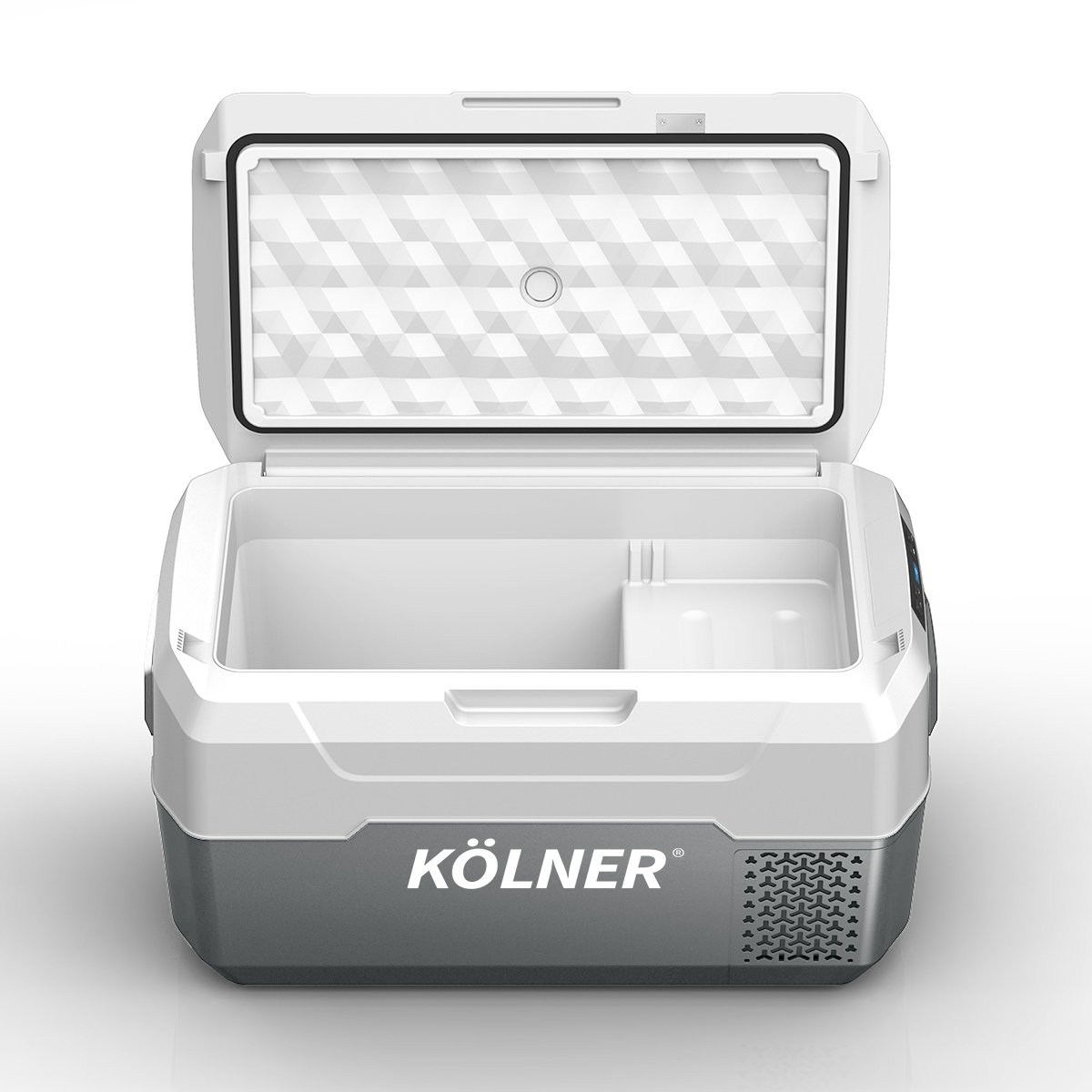 camping Kolner 20L Portable Fridge Cooler Freezer Camping Refrigerator Grey