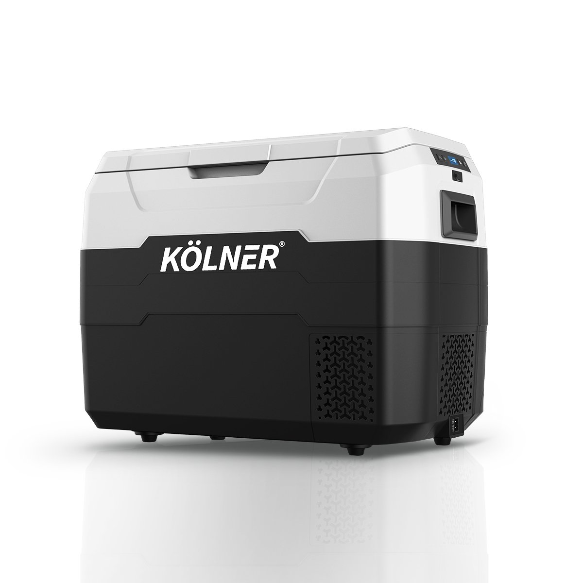 camping Kolner 40L Portable Fridge Cooler Freezer Camping Refrigerator Black