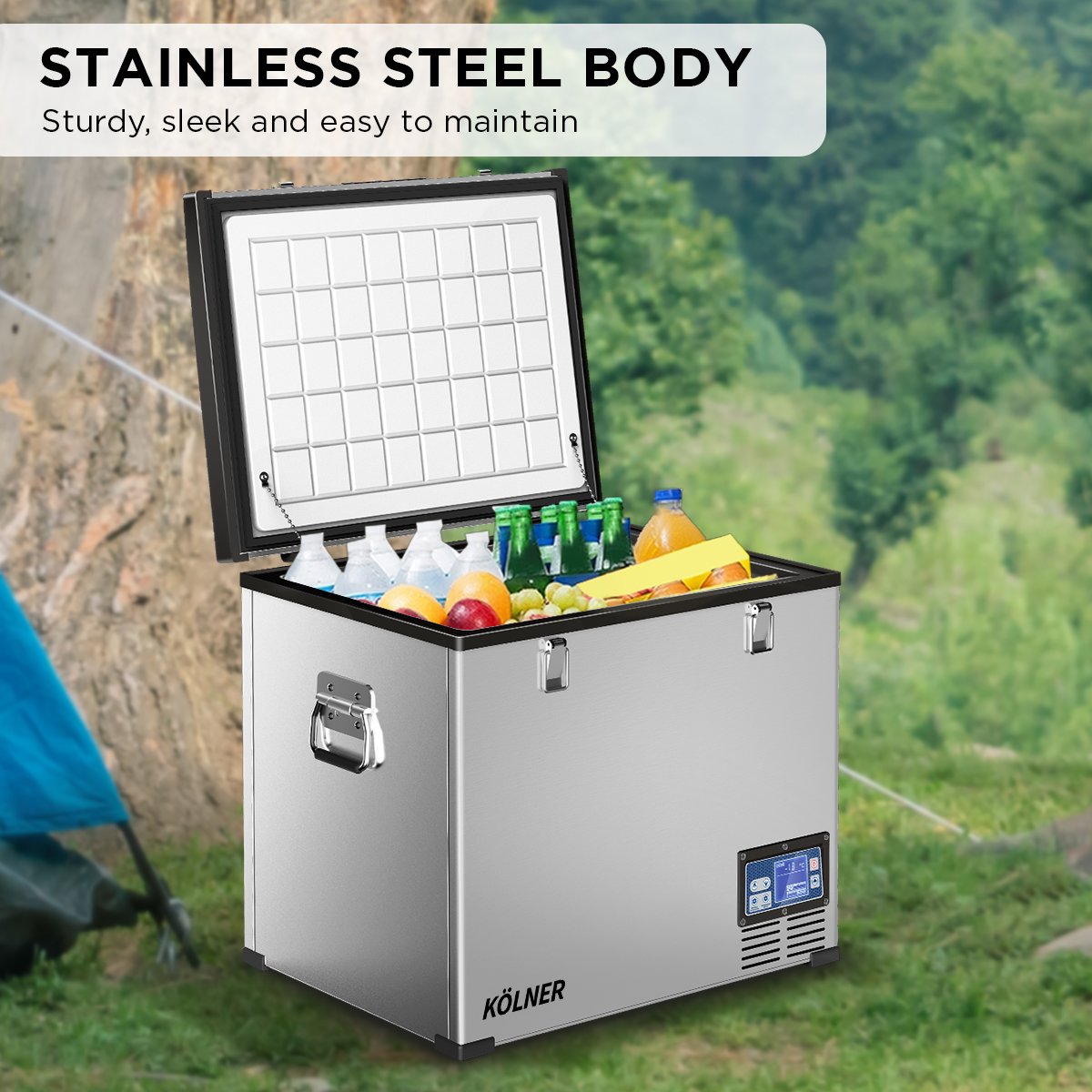 Kolner 75L Portable Fridge Chest Freezer