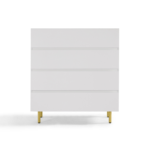 Kori White 4 Chest Of Drawers