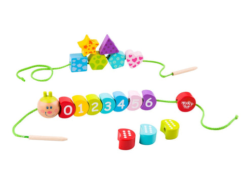 toys for infant Lacing Caterpillar