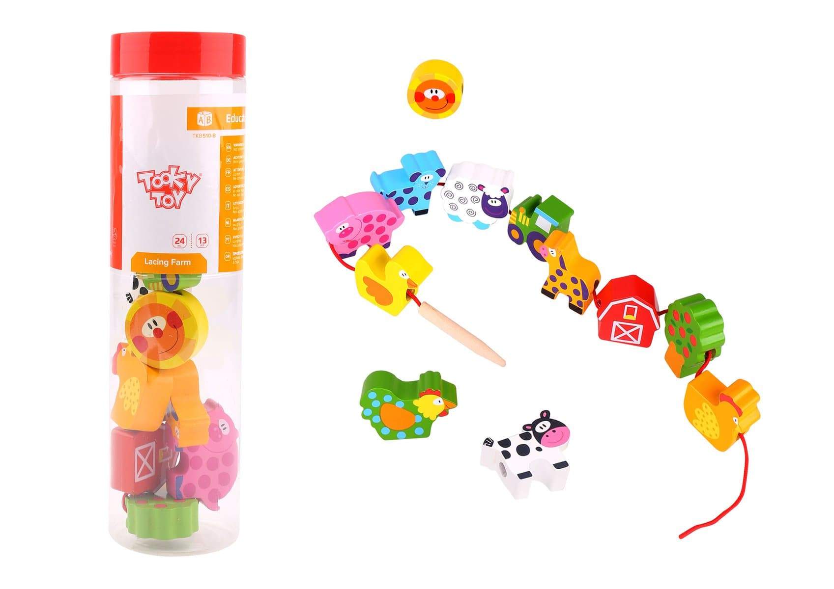 toys for infant Lacing Farm