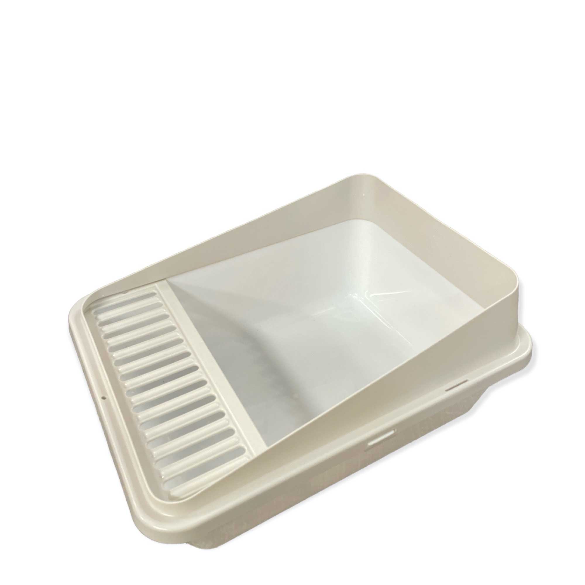 Large High Back Cat Litter Tray - Clean and Fresh