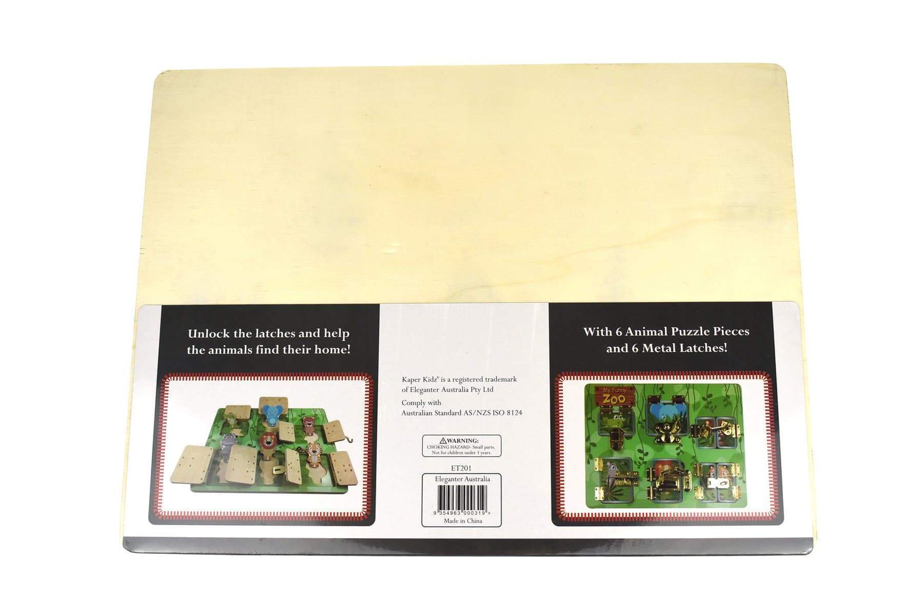 toys for infant Latches Puzzle My Funny Zoo