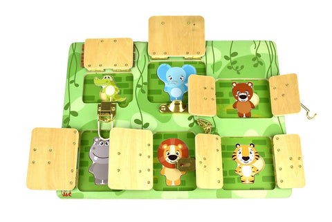 Latches Puzzle My Funny Zoo