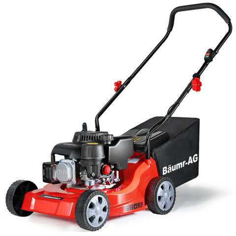 Lawn Mower 16" Petrol Powered Hand Push Engine