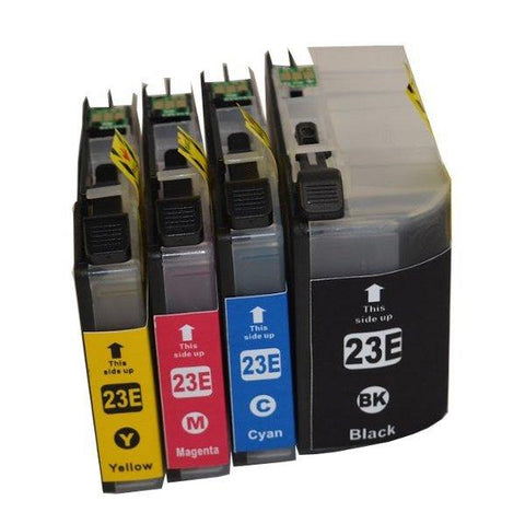 printer LC-23E Premium Inkjet Cartridge Set (4 Cartridges)