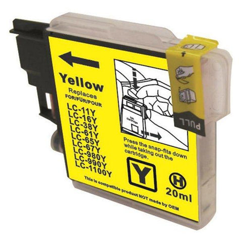 printer LC38 LC67 Yellow Compatible Inkjet Cartridge