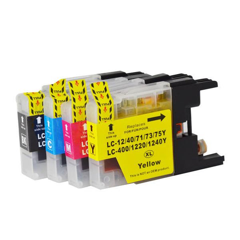 printer LC73XL Compatible Inkjet Cartridge Set 4 Ink Cartridges