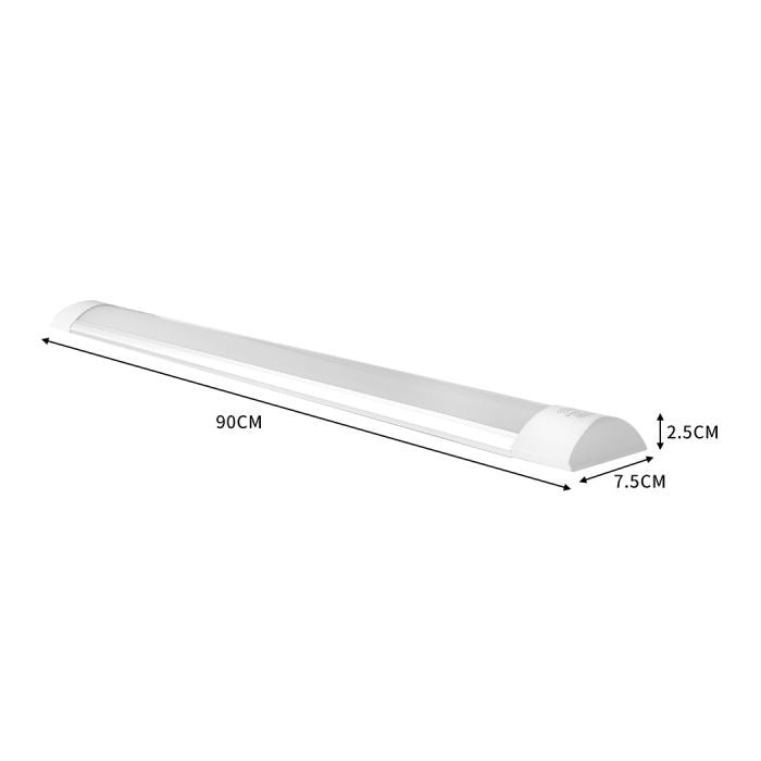 LED Batten Light Sensor Optional Daylight 30W