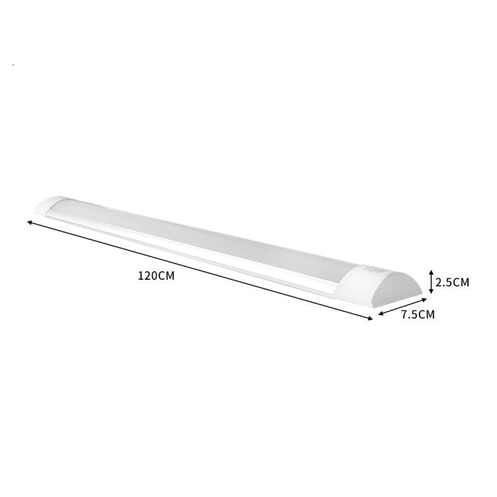 LED Batten Light Sensor Optional Daylight 40W