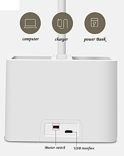 LED Desk lamp with Pen Holder with USB Charging Port