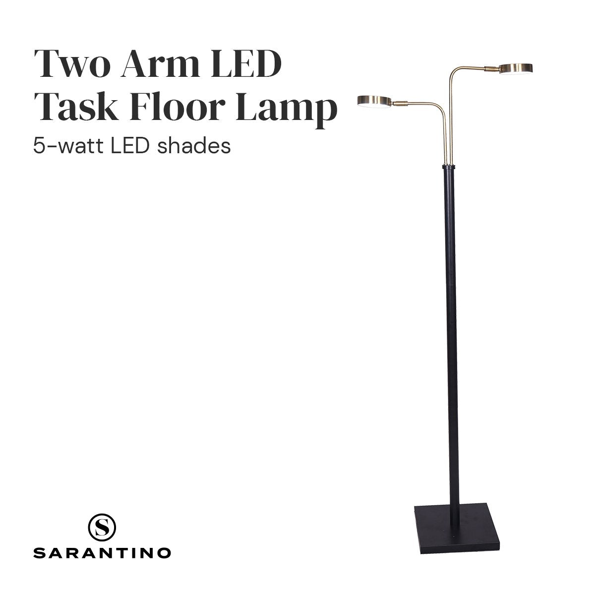 LED Metal Floor Lamp | Metal finish