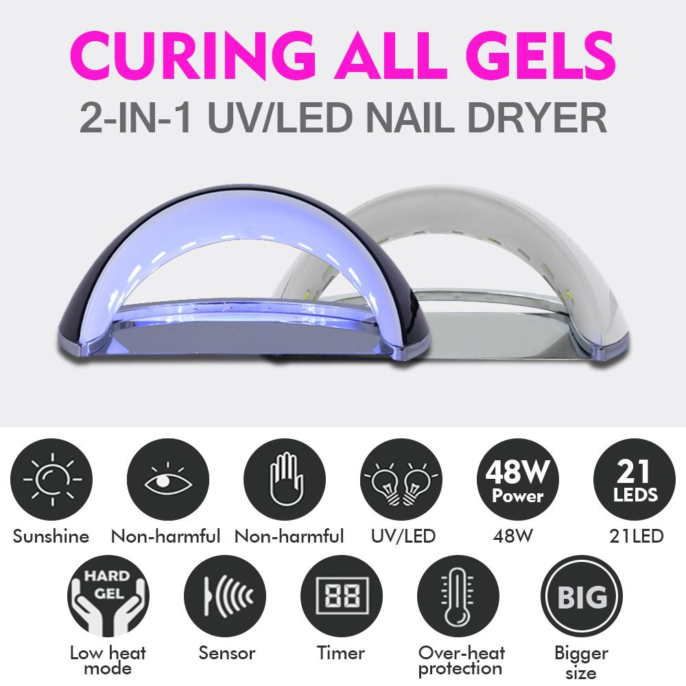 beauty products Led Nail Lamp Polish Dryer Manicure Curing Sensor Light
