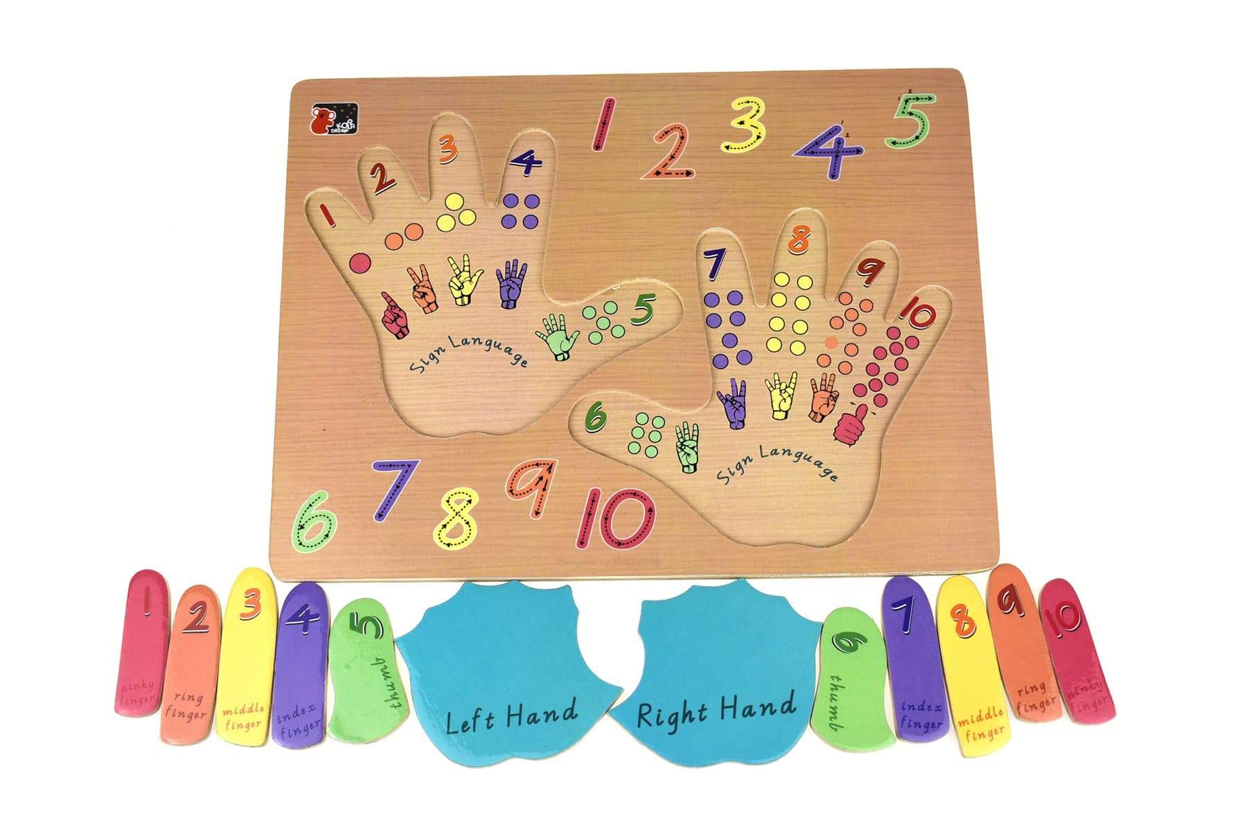 toys for above 3 years above Left & Right Hand Puzzle