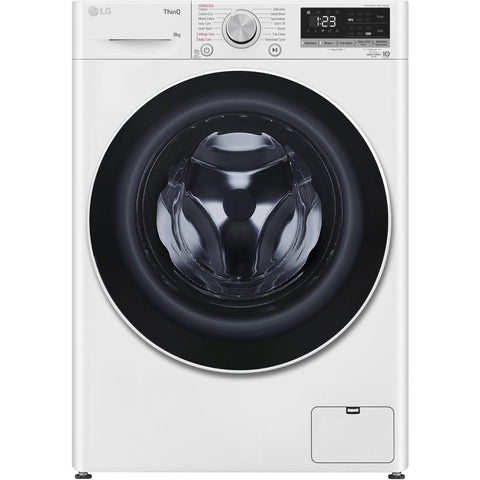 Lg 8Kg Slim Series 5 Front Load Washing Machine (White)