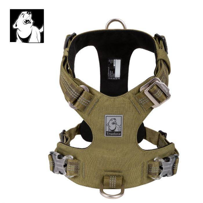 XL Lightweight 3M reflective Harness Army Green