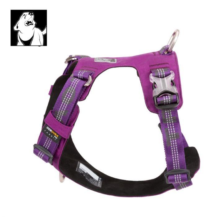 L Lightweight 3M reflective Harness Purple