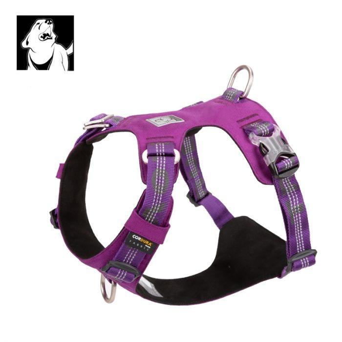 S Lightweight 3M reflective Harness Purple