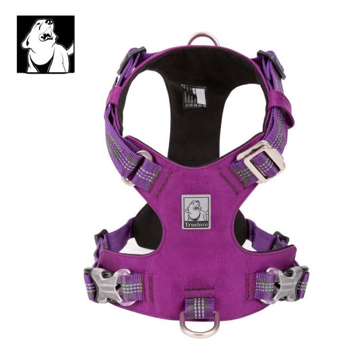 M Lightweight 3M reflective Harness Purple