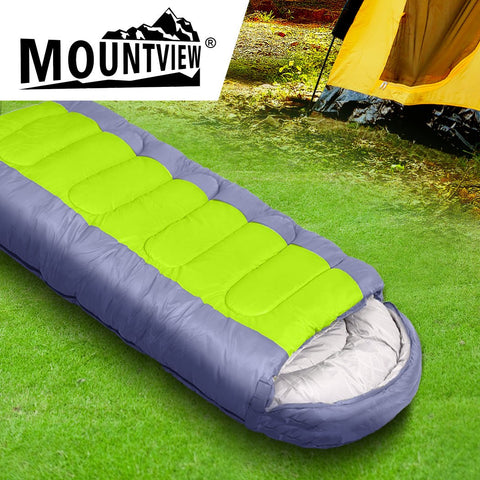 Sleeping Bag Lightweight and durable Outdoor Camping Single Sleeping Bag-Grey