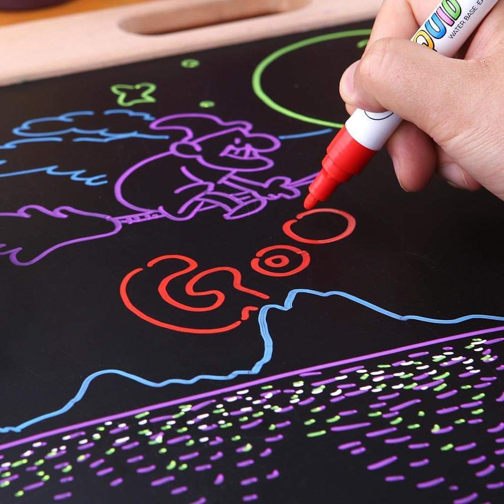 toys for infant Liquid Chalk Markers -6 Colors