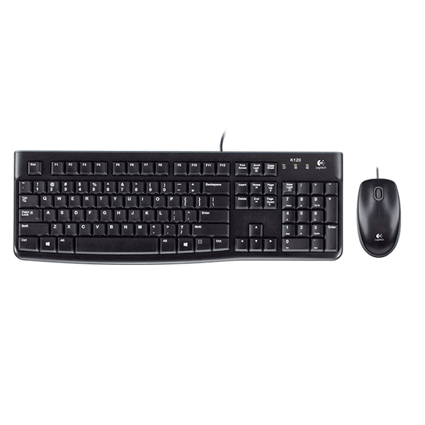 Logitech Mk120 Desktop Keyboard & Mouse
