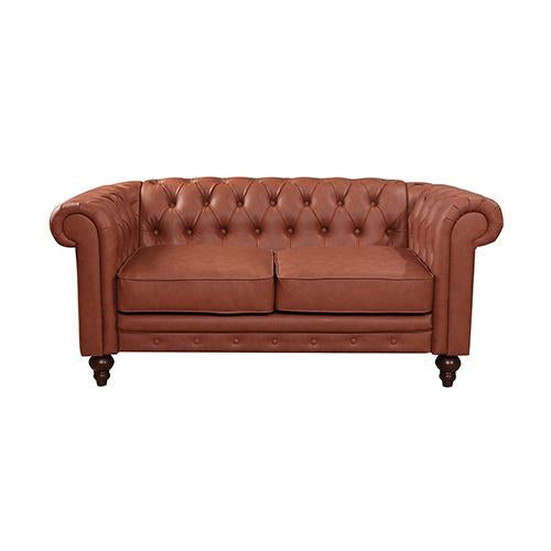 Sofas Luxurious 2 Seater Elegant sofa Brown