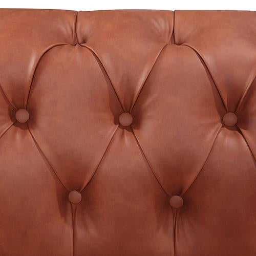 Sofas Luxurious 2 Seater Elegant sofa Brown