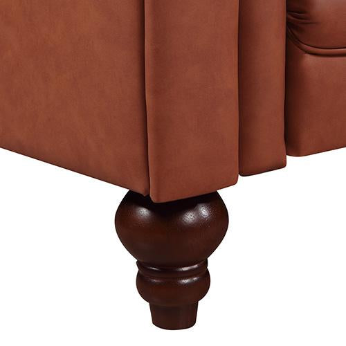 Sofas Luxurious 2 Seater Elegant sofa Brown