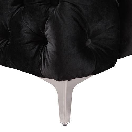 Sofas Luxurious 2 Seater sofa Black