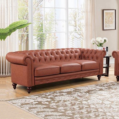 Sofas Luxurious 3 Seater sofa Brown