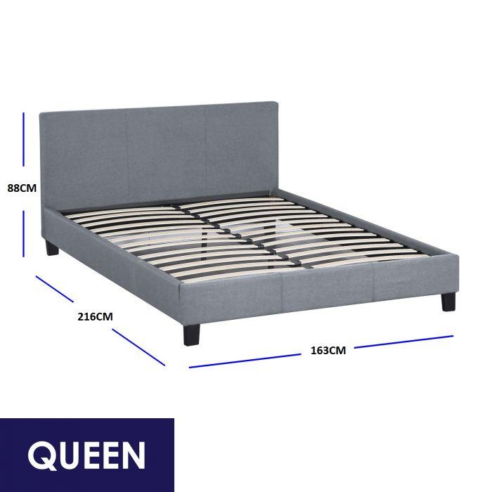 Queen Luxury Bed with Headboard