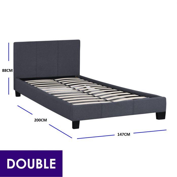 Double Luxury Bed with Headboard