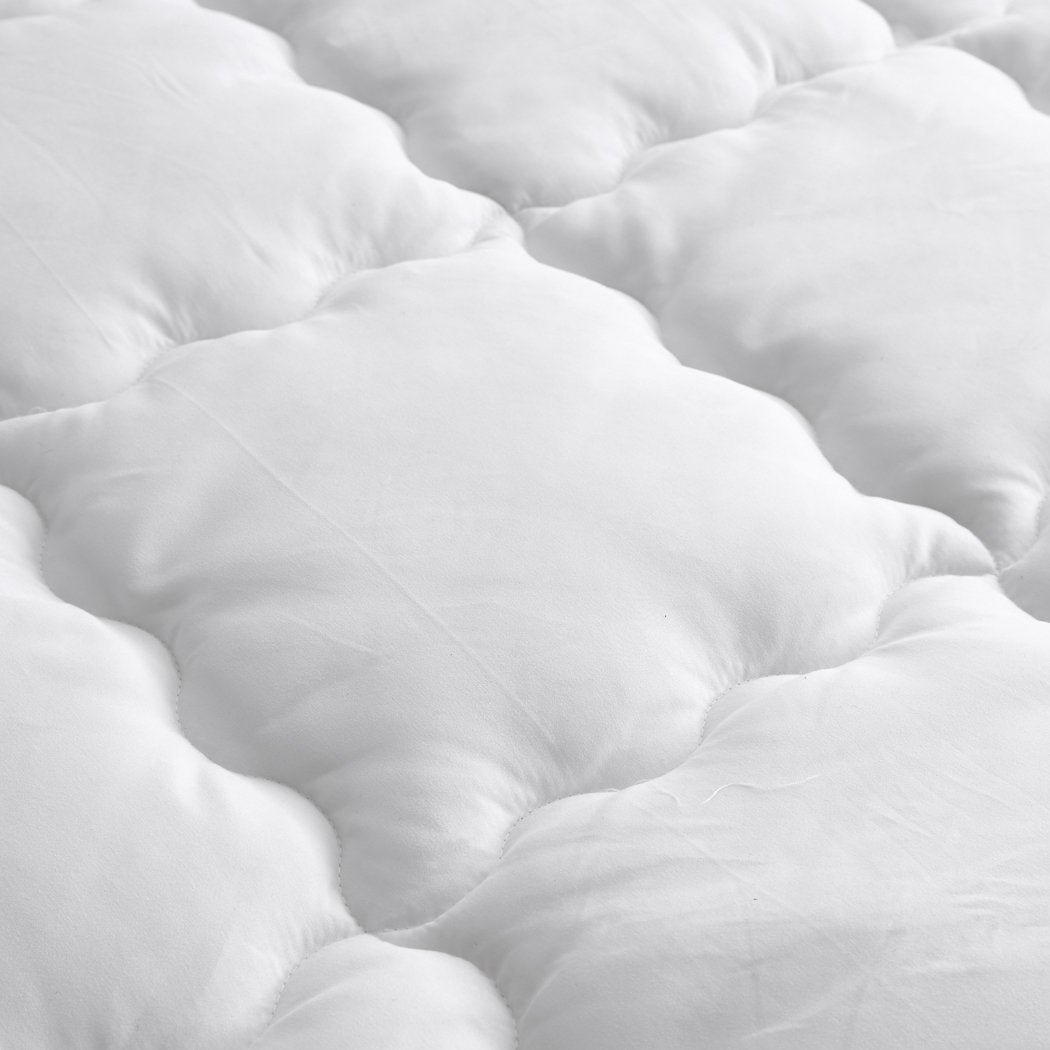 bedding Luxury Bedding Pillowtop Mattress Topper Mat Pad Protector King Single